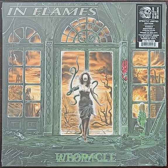 In Flames - Whoracle - Green/White Marbled LP - Sealed