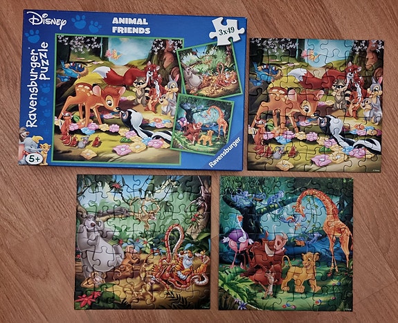 3 Disney-palapeliä