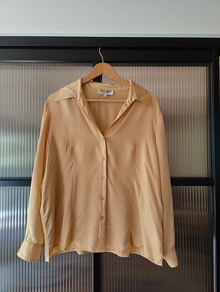 Vintage Järvi Muoti silkkipaita koko XXL (XL)