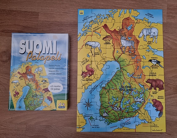 Suomi-palapeli 54 palaa
