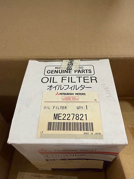 Mitsu ME227821 Öljynsuodatin