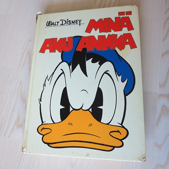 Minä Aku Ankka kirja (1. painos 1972)