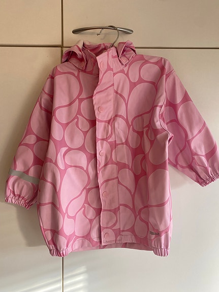 HC outwear vaaleanpunainen sadetakki 92