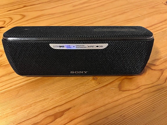 Sony Langaton Bluetooth-kaiutin Musta