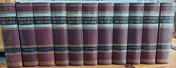 Kansojen historia 1-22 kirjasarja