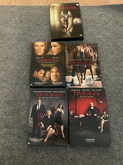DVD: Damages - koko sarja