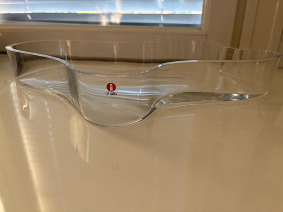 Iittala Aalto malja 380 * 50 mm kirkas