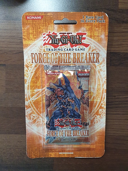 Yu-Gi-Oh! Force of the breaker 1st edition booster