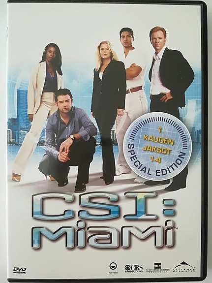 CSI Miami DVD kausi 1.