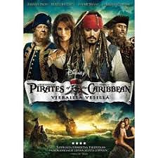 Pirates of Caribbean Vierailla vesillä dvd