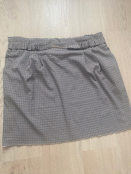 Ruudullinen hame xl