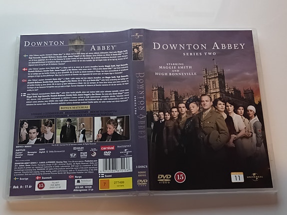 Downton Abbey Series two DVD -kokoelma