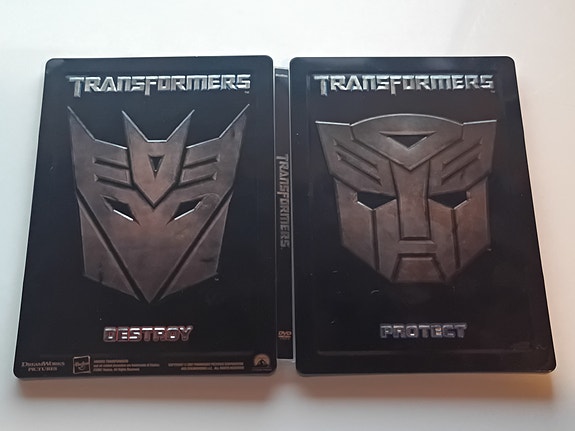 Transformers Steelbook DVD -levy