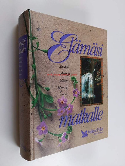 2 kirjaa:Elämäsi matkalle kirja&Hyvän onnen kirja
