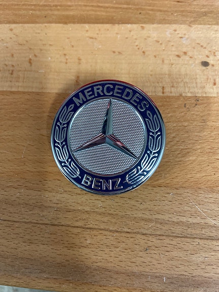 Mercedes-Benz Etusäleikön Merkki Sininen Harmaa