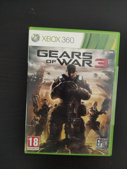Gears of War 3 Xbox 360 -peli