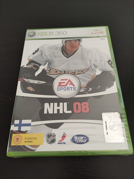 Uusi EA Sports NHL 08 Xbox 360 - Jääkiekko-urheilupeli