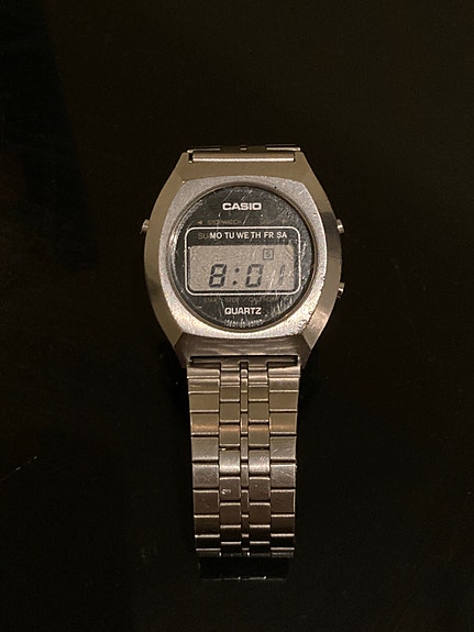 Vintage Casio-rannekello