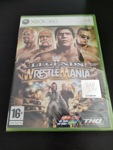 Uusi Legends of WrestleMania Xbox 360 - Peli