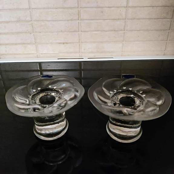 Nuutajärvi Lumme kynttilänjalat