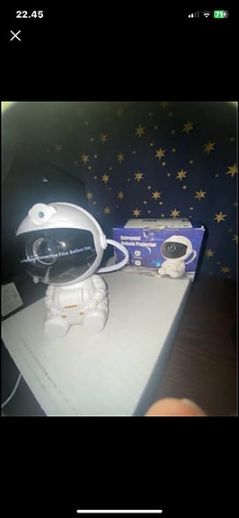 Valoprojektori - Astronaut Nebula / Light projector