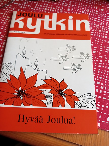 Joulu kytkin Pohjolan Liikenne henkilökunnan lehti 2/1978