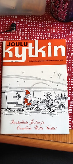 Joulu kytkin Pohjolan Liikenne henkilökunnan lehti 2 /1983