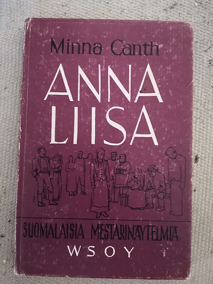 Minna Canth Anna Liisa Kirja