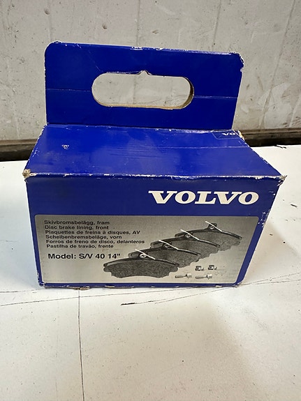 Volvo V40 S40 -2004 jarrupalasarja etu Alkuperäinen