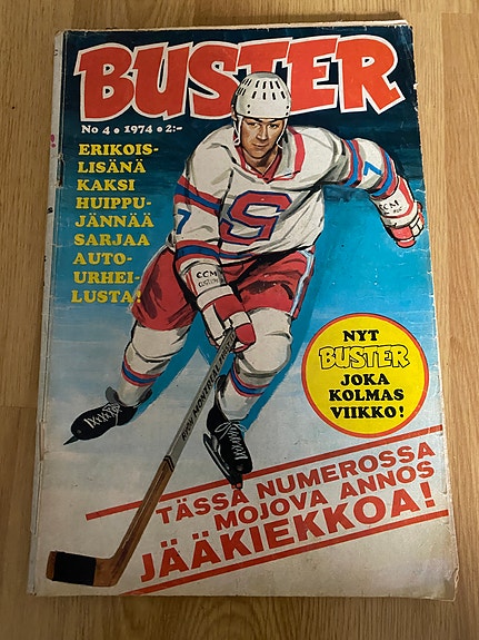Buster 1974 nro 4 (ja muita Buster lehden numeroita)