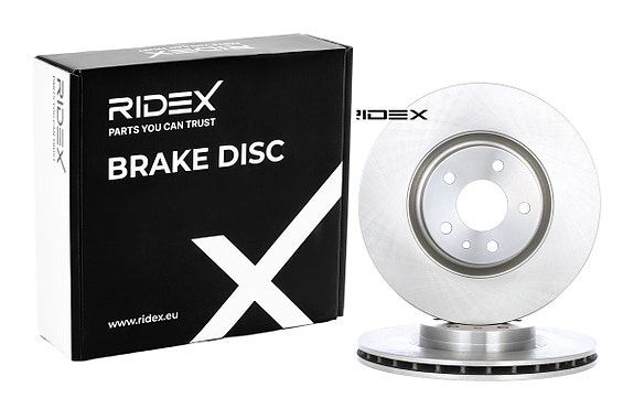 RIDEX 82B0132 Jarrulevy 2kpl Fiat / Citroen / Opel / Peugeot