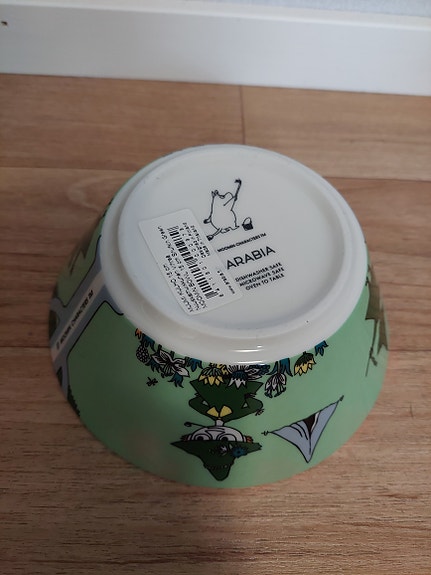 Muumikulho nuuskamuikkunen