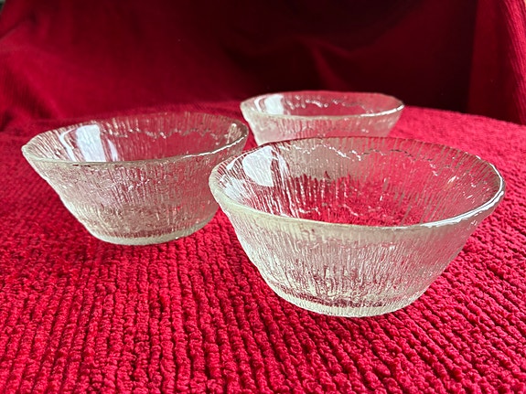 3 kpl Solaris – jälkiruokakulhot – Tapio Wirkkala design