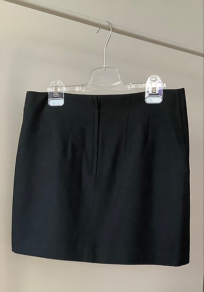 H&M musta lyhyt puolihame koko: 38 (S)
