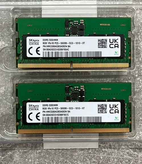 SK hynix DDR5-5600 SODIMM 16GB×2 32GB SK hynix 8GB 16GB 32GB DDR5 SO-DIMM 5600/4800 MHz Laptop