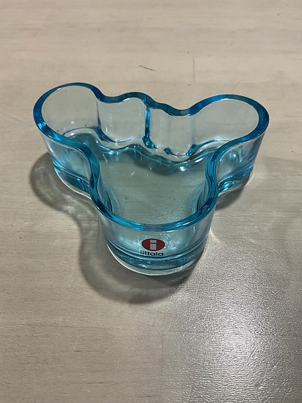 Iittala Aalto kynttilälyhty, vedensininen 30mm