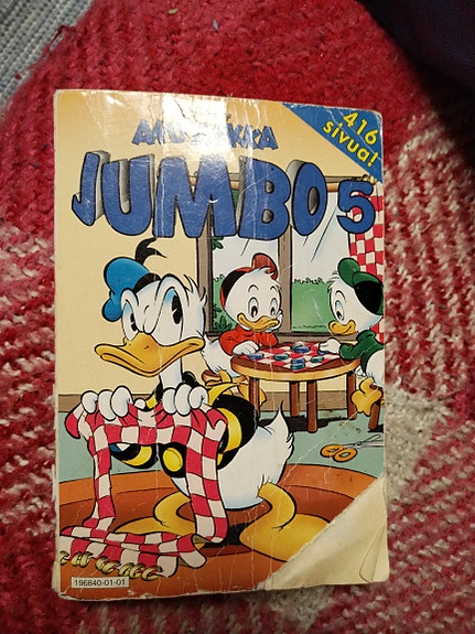 Aku Ankka Jumbo 5 Sarjakuva 416 sivua