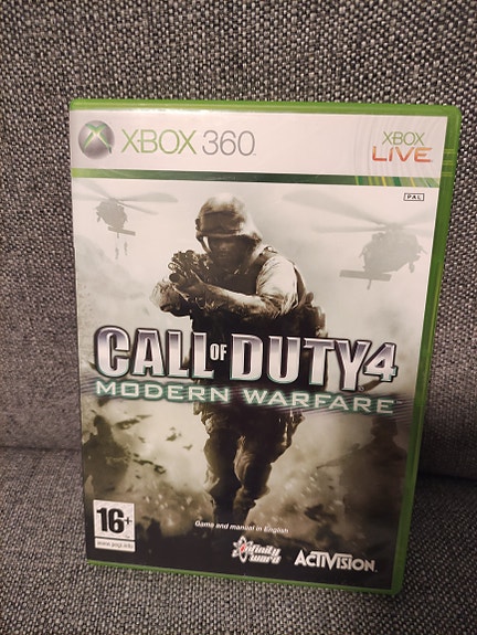 Call of Duty 4 Modern Warfare Xbox 360 Peli