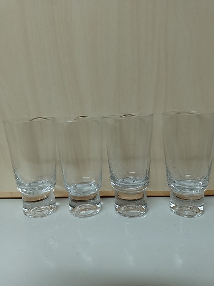 Iittala Future snapsilasit 4 kpl. Tapio Wirkkala