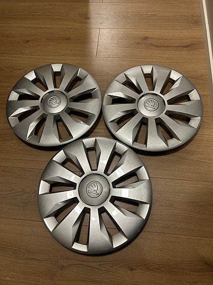 Skoda 15” pölykapseleita 3kpl