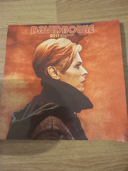 David Bowie 2017 kalenteri