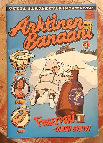 Arktinen banaani 1 -sarjakuvalehti