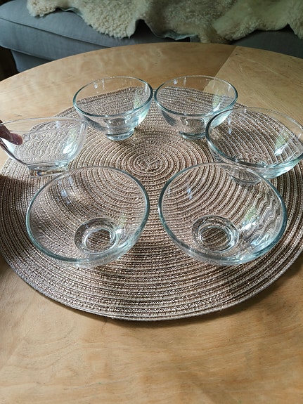 Karhula-Iittala maljat x6