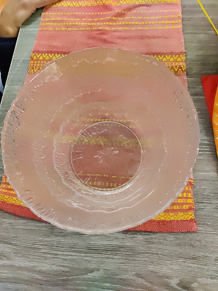 Iittala Solaris kulho kirkas lasi