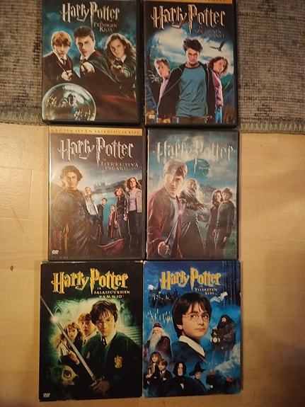 Harry Potter DVD-elokuvasarja 6 osaa