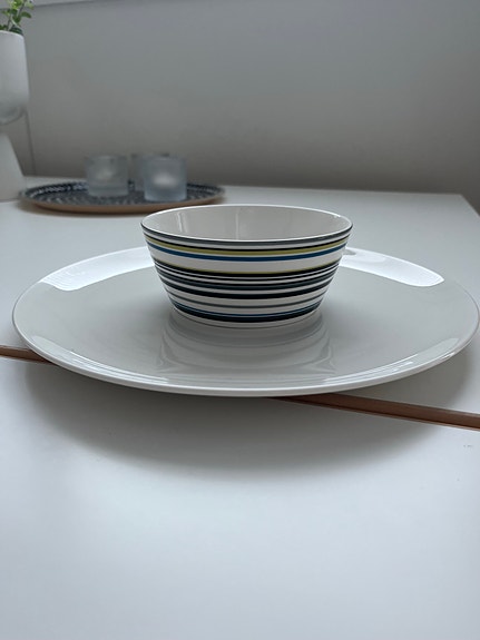 Iittala Origo lautanen ja kulho