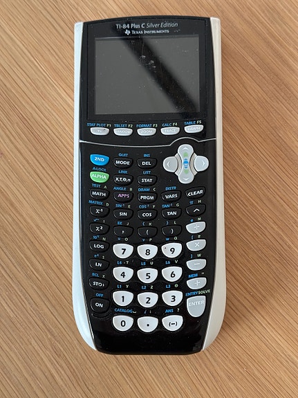 Texas Instruments TI-84 Plus C Silver Edition Graphing Calculator