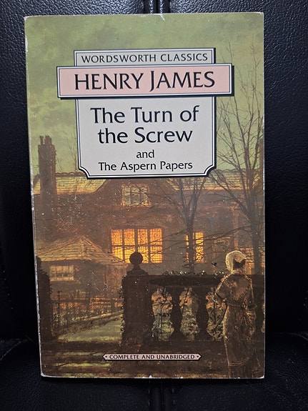 Myydään Henry James : Turn of the screw + The Aspern papers kirja