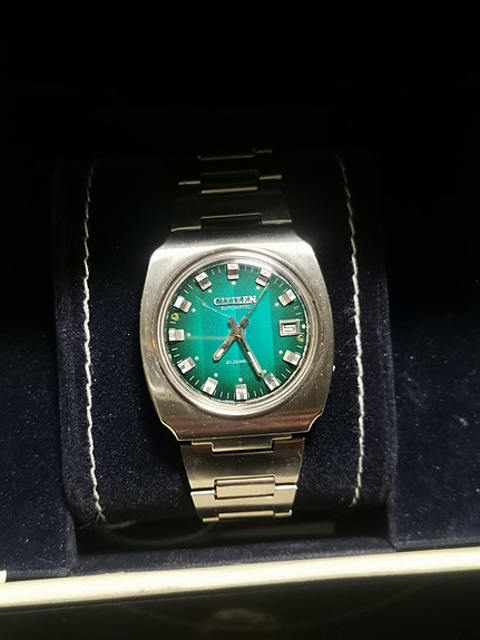 1970 luvun citizen automatic kello