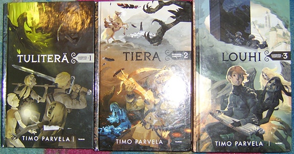 Timo Parvela : Sammon vartijat -trilogia